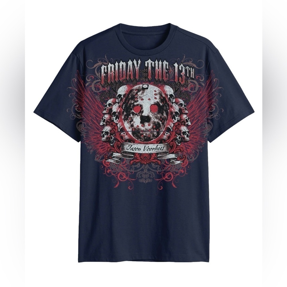 Friday the 13th Men's Graphic Tee with Short Sleeves